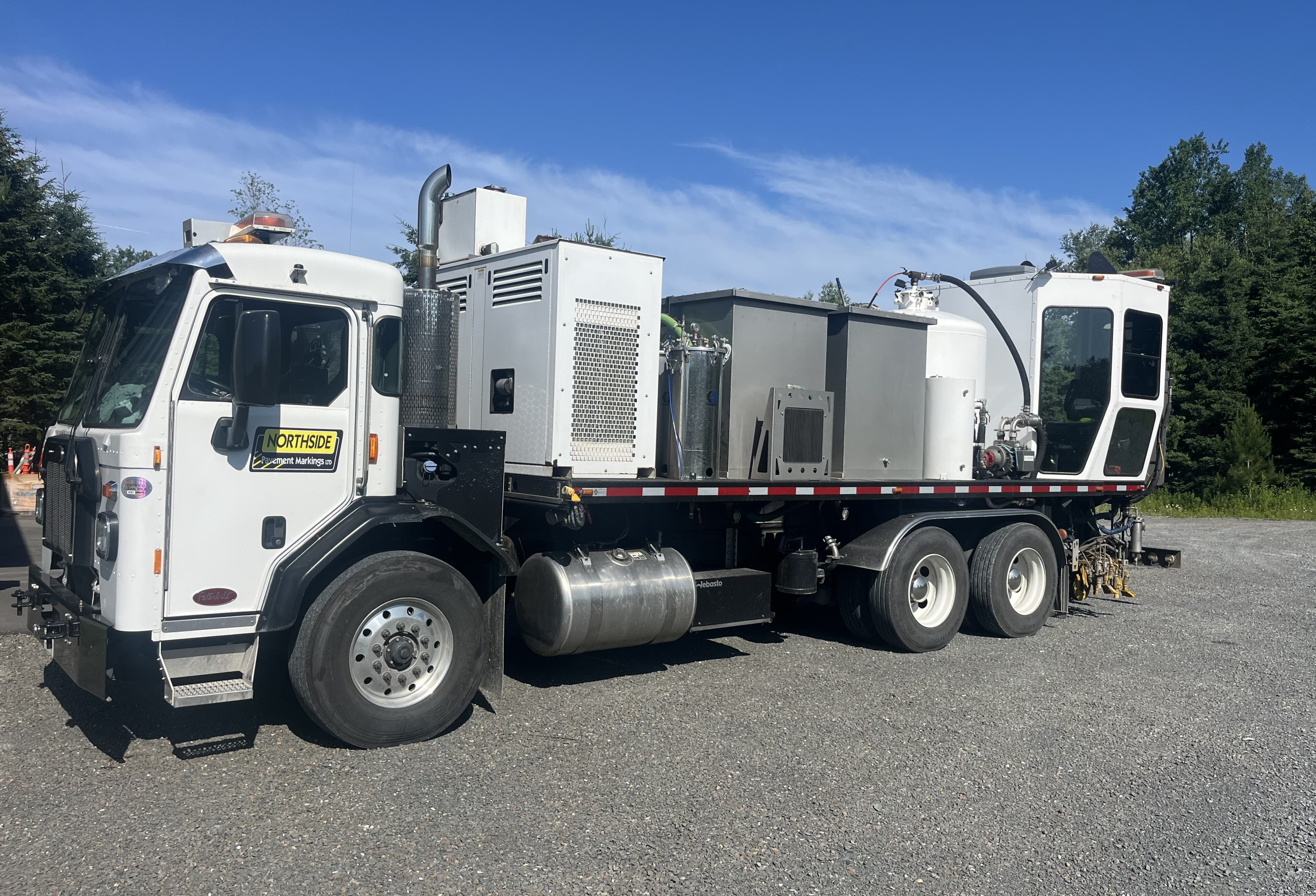 Northside Pavement Marking Truck